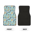 thumbnail image 2 of Naloa Dogs Car Foot Mat Set of 4 Pieces - Universal Floor Liner Neoprene Full Set Floor Mats for Cars Trucks SUV, 2 of 7