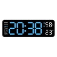 thumbnail image 2 of Alarm Clock LED Table Clocks LED Display Alarm Clock With Snooze Mode Electronic Desktop Clocks Home Decoration Clock For Bedroom Apartments Bedside, 2 of 9