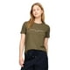 thumbnail image 1 of Camiseta Tommy Hilfiger para mujer, corte regular, logotipo bordado, 1 of 4