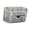 Grey, variant on Elegant Metal Net Pen Pencil Planner With 9 Divisions Spacious Desktop Storage For Telecommute