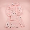 thumbnail image 5 of CBFFDC Dog Princess Dress Soft Breathable Dog Clothes Exquisite Floral Print Sleeveless Design Washable with Adjustable Knot, 5 of 5
