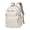 01_Beige, variant on QUOTAY Durable Fabric Laptop Backpack for School College Students Lightweight Travel Daypack Casual Book Bag Backpack for School 02_Beige,One Size