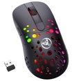 thumbnail image 2 of Ratón inalambrico y con cable CUTICAT RGB Recargable hasta 10000 DPI para PC Portátil Gamer, 2 of 8