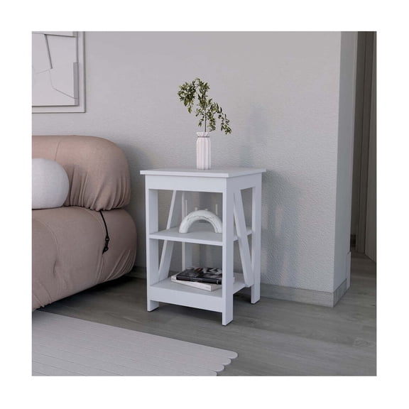 TREEVOL FURNITURE Side Table Rossville