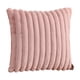 thumbnail image 2 of Funda de almohada navideña con borde, funda de cojín decorativa de felpa | Funda de cojín festiva para las fiestas | Tejido suave y acogedor con cremallera oculta, 2 of 6