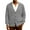 03#Light Gray, variant on Dwelliawo Men's Cardigan Sweaters V Neck Lightweight Button Down Knit Sweater Wool Cardigan Sweaters Long Slevee Casual Sweater with Pocket Fall Clothing Light Blue 2XL