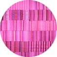 thumbnail image 1 of Ahgly Company Indoor Round Southwestern Pink Country Area Rugs, 6' Round, 1 of 4