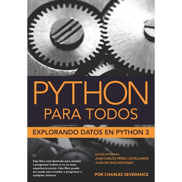 Libro Python para todos: Explorando la información con Python 3