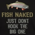 thumbnail image 3 of CafePress - Fish Naked Dark T Shirt - Men's Classic Graphic Cotton T-Shirt, 3 of 4