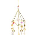 thumbnail image 3 of Crystal Windchimes Ornament Lighting Ball Home Hanging Pendant Decor (C), 3 of 8