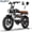 T73 MAX PRO-Brown, variant on T73 PRO MAX 3000W Electric Dirt Bike for Adults, Dual Battery 48V/20.8Ah & Dual Motor, 50-120Miles PAS Range, 20" Fat Tire, UL 2849 Certified (Brown)