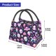 thumbnail image 2 of Fotbe Skull mushroom space Bolsa Térmica Portátil con Estampado, Bolsa de Entrega de Alimentos Aislada, Bolsa Reutilizable de Gran Capacidad para Comidas y Supermercado, 2 of 6