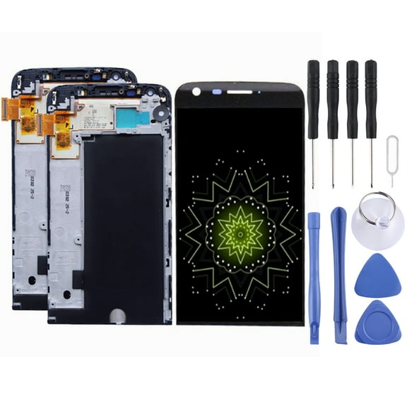 iPartsBuy LCD Screen   Touch Screen Digitizer Assembly with Frame