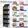 thumbnail image 4 of Hanging Storage Bag with Pockets, Over Door Wall Mounted Organizer for Home Closet Bathroom, 4 of 7