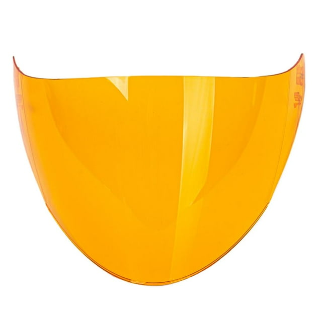 Miulika Cool Motorcycle Visor Lens Easy to Replace for KYT - Fluorescent Fluorescent Orange