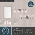 thumbnail image 4 of Standford 4 Light Brushed Nickel Bathroom Vanity Fixture, 4 of 9