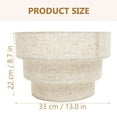thumbnail image 2 of HEMOTON  3 Tier Lamp Shade Shades for Floor Lamps Lampshade Extra Large, 2 of 8