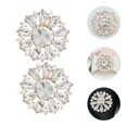 thumbnail image 2 of 2pcs Crystal Shoe Clips Creative Shoe Embellishments Women Decorative Shoe Accessories, 2 of 8