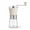 White, variant on Manual Coffee Grinder Adjustable, Portable Hand Coffee Bean Mill with 160ml Capacity, Ceramic Burr Coffee Grinder with Crank for Travel, Camping, Office, Espresso, Pour Over, etc