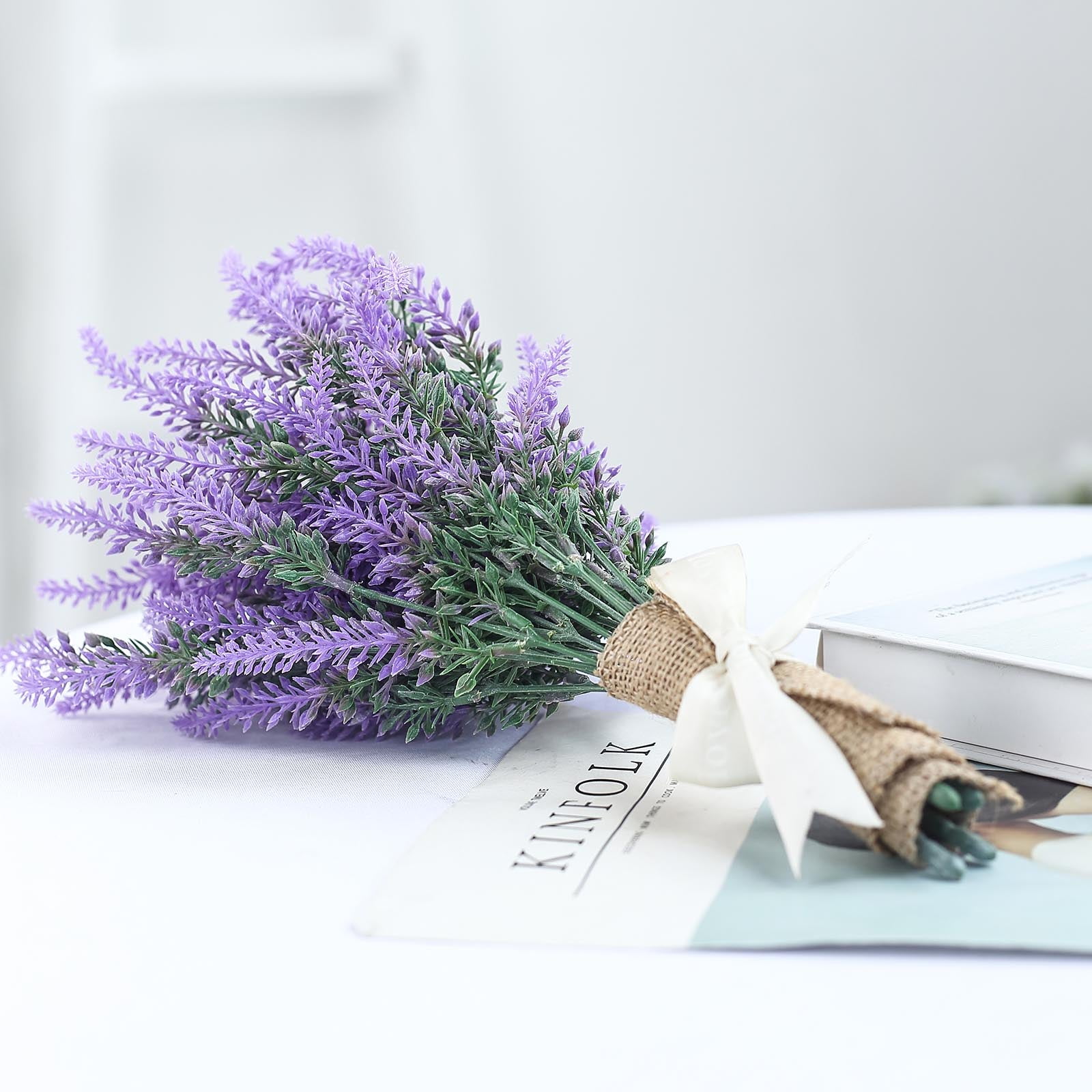 Details about   Romantic Decoration lavender flower plastic artificial flowers grain decorative 