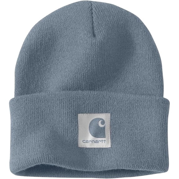 Carhartt Lined Cuffed Beanie, Light Faded Navy, One Size