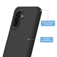 thumbnail image 3 of onn Coque en gel noire stylisée pour Samsung A17, 3 of 8