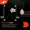 thumbnail image 6 of A-Premium Power Window Regulator with Motor Replacement for Chevrolet Cruze 2011-2012 Front Passenger Side, 6 of 9