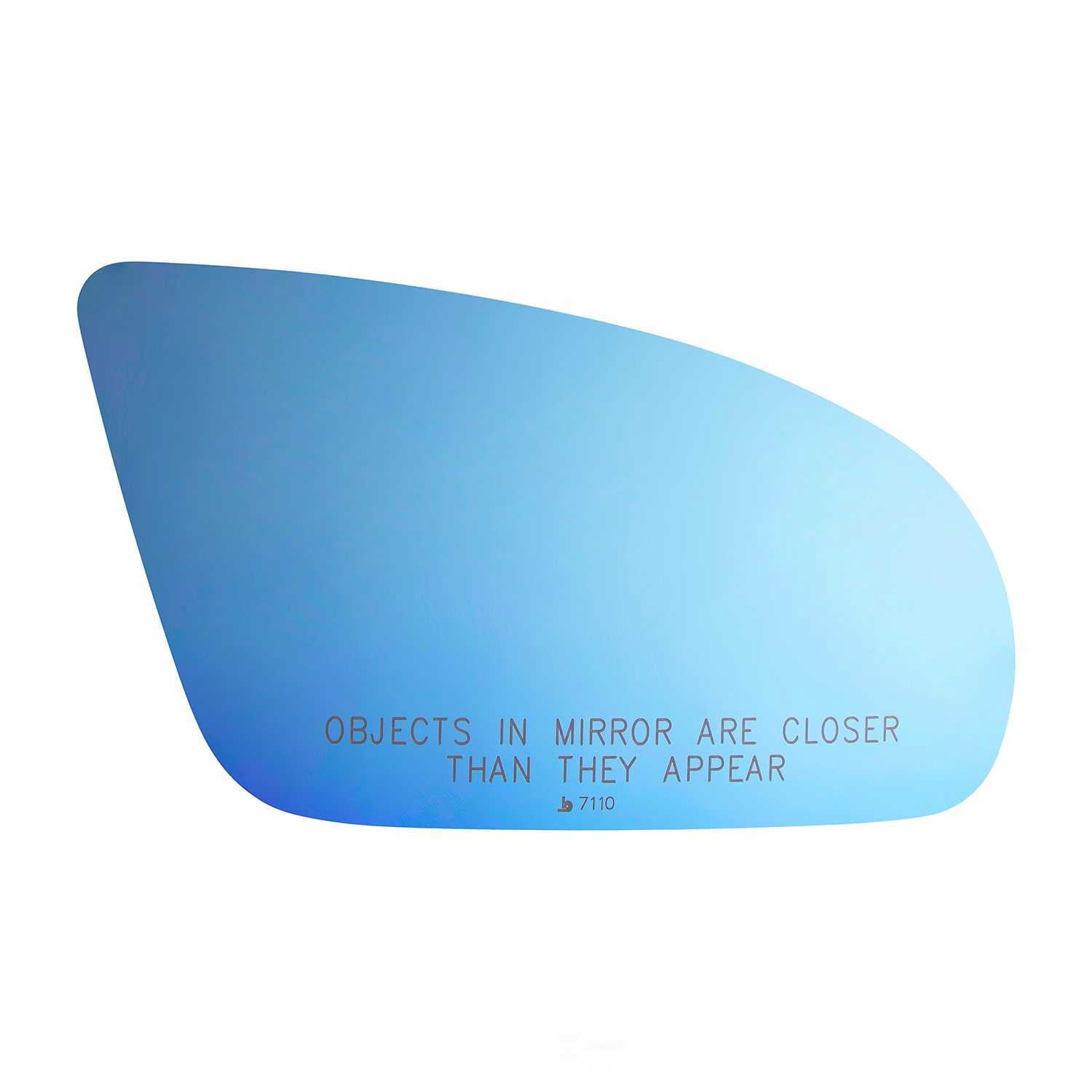 Burco Side View Mirror Replacement Glass - Blue Glass - 7110
