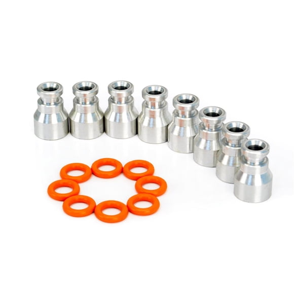 Adaptateur de Rail d'Injecteur de Carburant 146025-KIT Ensemble de 8
