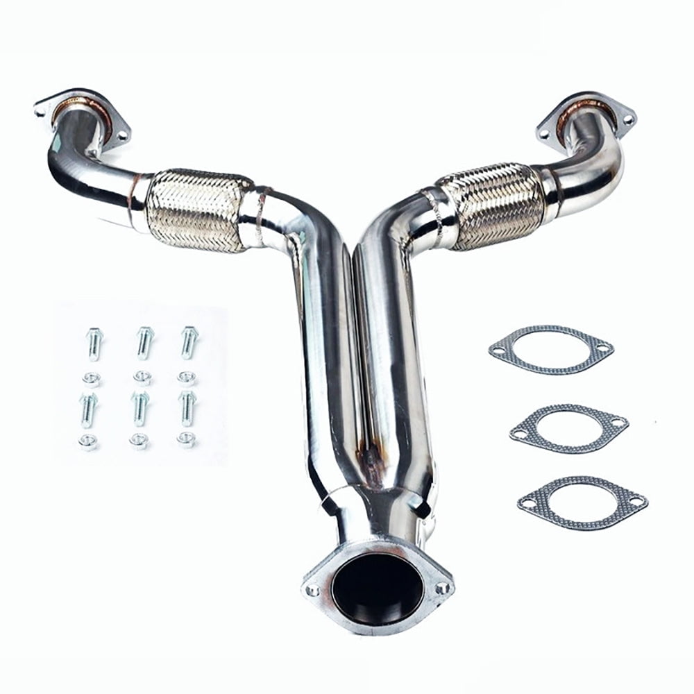 Y Pipe Exhaust Downpipe Fit for 0309 Nissan 350Z 3.5L 2005,2007