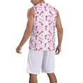 thumbnail image 5 of Rocae Seahorse and Starfish for Men's Basketball Jersey Lightweight and Breathable Athletic Tank Top,Quick-Drying Sports Jersey Medium, 5 of 9