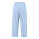 thumbnail image 4 of WILLBEST Pantalones Casuales de Mujer, de Cintura Alta, Acampanados, de Pierna Ancha, Estilo Capri, para Trabajo, de Negocios, Informales, Hasta el Tobillo, con Bolsillos para Uso Diario. Mediana, 4 of 5