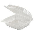 thumbnail image 5 of Dart ClearSeal Hinged-Lid Plastic Containers, 8.3 x 8.3 x 3, Clear, 250/Carton -DCCC90PST1, 5 of 8