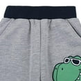 thumbnail image 5 of WIBACKER Kids Boys Active Sweatpants Athletic Joggers Fleece Jersey Knit Pants Cartoon Dinosaur-5T, 5 of 9