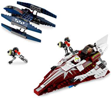 Pre-Owned Star Wars Clone Wars Ahsoka's Starfighter & Droids Set LEGO 7751