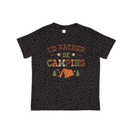 

Inktastic Rather Be Camping T1 Gift Toddler Boy or Toddler Girl T-Shirt