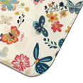 thumbnail image 5 of Pioneer Flower Floral Print Pattern Dish Drying Mat for Kitchen 1 Pack, Ultra Absorbent Microfiber Dishes Drainer Mats,16"x18", 5 of 6