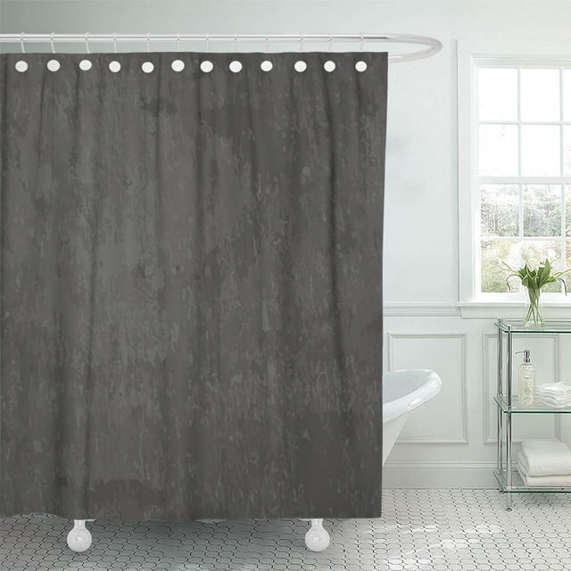 CYNLON Gray Marble Dark Grey Slate Abstract Black Stone Blank Bathroom