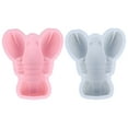 thumbnail image 3 of TEHAUX 2-Pack Silicone Fondant Molds for Cake Decorating, Cute Animal Shapes Baking Tools and Dessert, 3 of 8