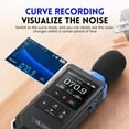 thumbnail image 6 of 30-130dBA SPL Noise Level Meter Decibel Meter Handheld Sound Level Tester, 6 of 7