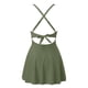 thumbnail image 4 of WILLBEST Traje de Baño de Natación para Mujer, Traje de Baño de Una Pieza con Falda Recortada y Cuello En V, Cruzado con Lazo En La Espalda, Trajes de Baño, 4 of 4