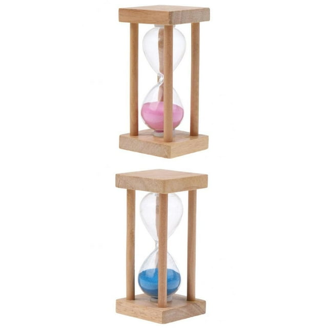 Temporizador De Del Huevo De Cristal De De Arena Rosada Azul De Para Excersise, Y Sunnimix Inicio Reloj de arena de 5 minutos