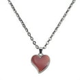 thumbnail image 3 of Mood Necklace Pendant Temperature Sensing Colour Changing Emotion Necklace Chain, 3 of 8