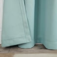 thumbnail image 3 of Superior Solid Blackout Curtain Set of 4, 52" x 108", Grey, 3 of 10