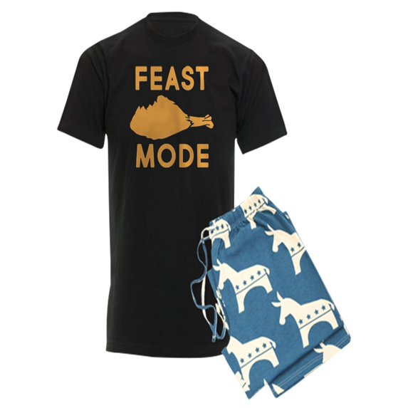 CafePress - Feast Mode - Men's Dark Pajamas