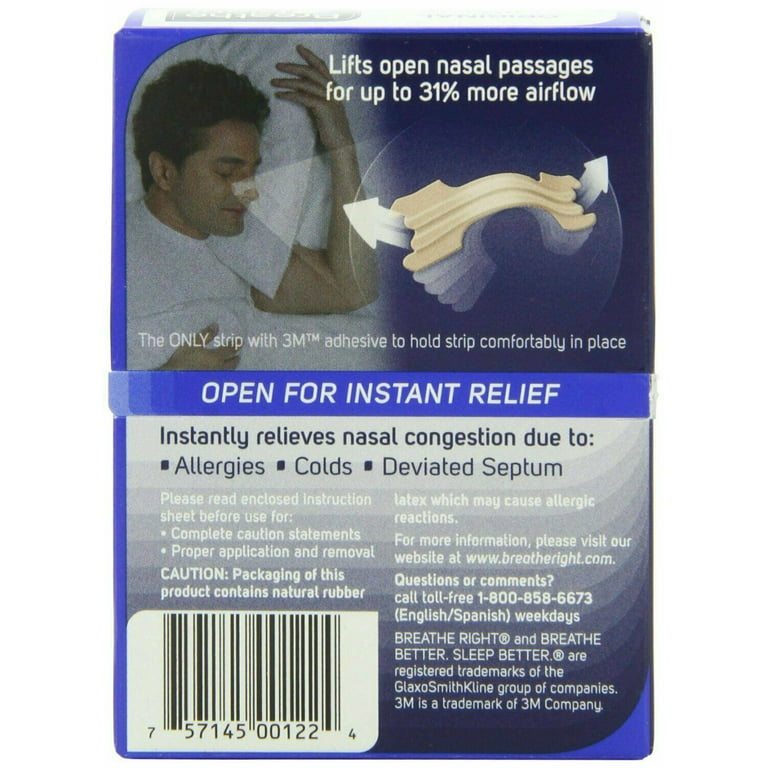 Breathe Right® Original Tan Large Nasal Strips, 30 ct - City Market