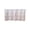 White, variant on Rural Style Short Curtain With Pocket Rod Design, Thickened Opaque Half Drape, Decorative Curtain for Kitchen Cabinet Sheltering, Window Partitioning/Home Coffee Nook/Indoor Privacy Decoration, Gray