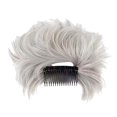 thumbnail image 4 of Postizos de moño desordenado para mujer, extensión de moño para el cabello, peine lateral de sujeción fuerte, moños desordenados, accesorios para el Estilo H Fernando Clip de garras de pelo, 4 of 8
