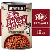 Serious Bean Co Sweet and Sassy Dr Pepper Baked Beans, Gluten-Free, 16 oz