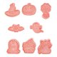 thumbnail image 2 of Juego de 8 moldes para galletas de Halloween Zhivalor, 2 of 9
